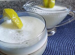 Foto de Limonada suíça com leite condensado vegano