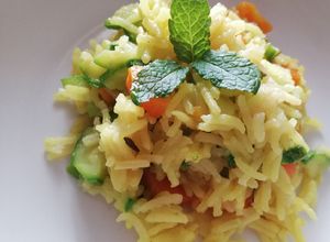 Foto di Riso basmati con zucchine, carote e curcuma 🥕🥒😋