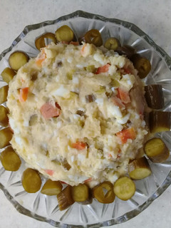 عکسی از دستور سالاد الویه