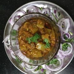 Bottle Gourd sabzi A picture of Bottle Gourd sabzi.
