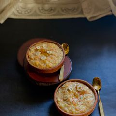 A picture of Carrot Phirni.