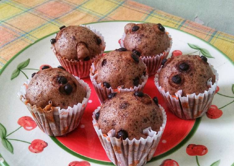 Bahan Cup Cake Nutrijell Coklat | cara pembuatan Cup Cake Nutrijell Coklat Yang Mudah Dan Praktis