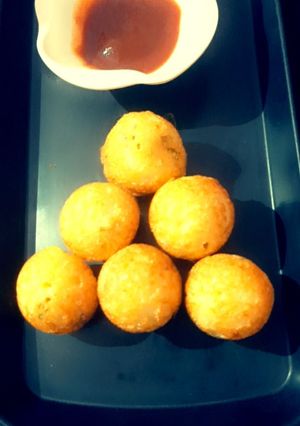 A picture of Mix veg paniyaram or appe.