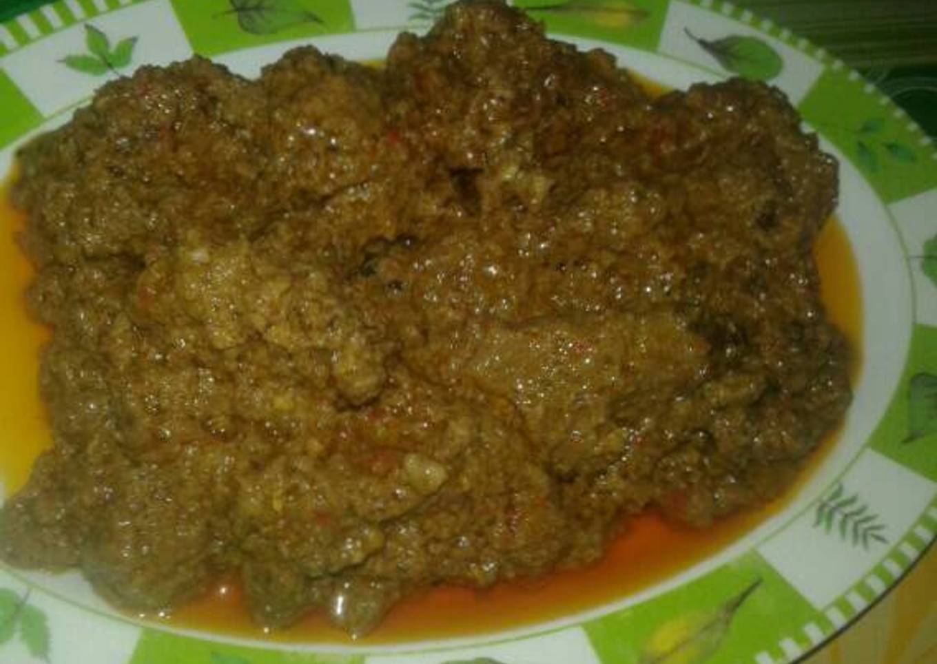 Rendang daging #KitaBerbagi