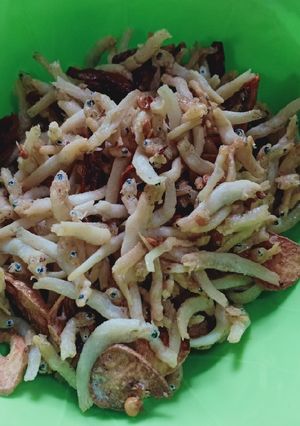 Foto resep Tumis Pedas Teri Medan Kering