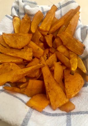Una foto de Sweet Potato Fríes