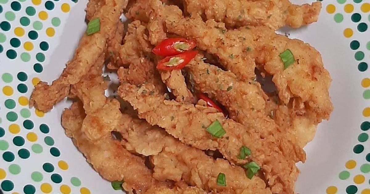 Resep Chicken Strips Oleh Mayangsr Cookpad