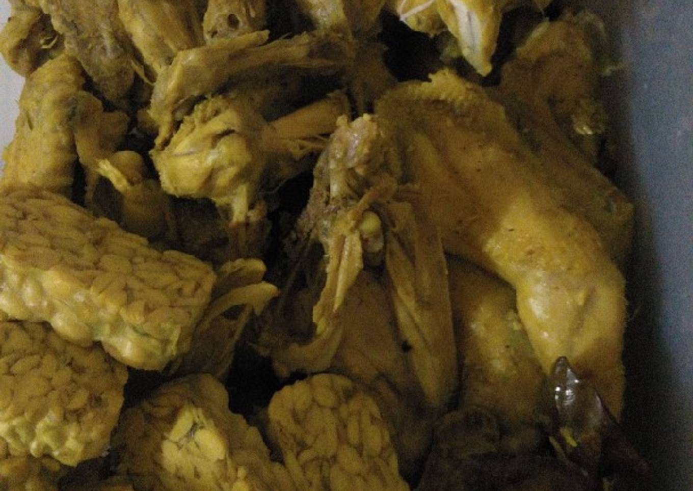 Ayam Goreng Bumbu Minimalis
