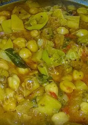 A picture of Cholay ki tarkari #CookpadApp #Sehri_Contest #5weeksChallenge.
