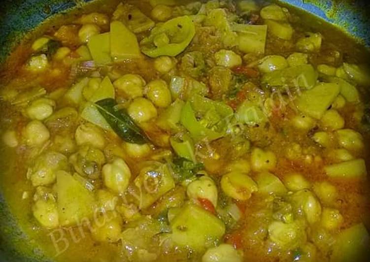 Recipe of Super Quick Cholay ki tarkari #CookpadApp #Sehri_Contest #5weeksChallenge