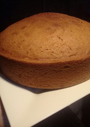 Una foto de Bizcochuelo de vainilla fácil