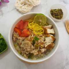 A picture of Mie Sop Khas Medan.