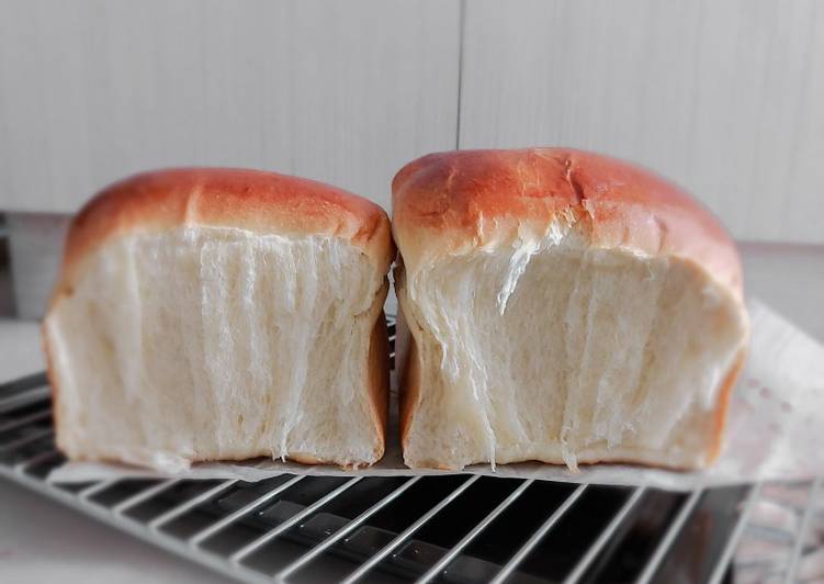 Langkah Mudah untuk Membuat Soft Japanese Hokkaido Bread Enak metode Tangzhong, Lezat Sekali