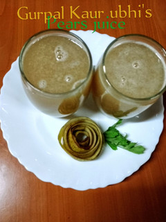 A picture of Pear juice 🍐.