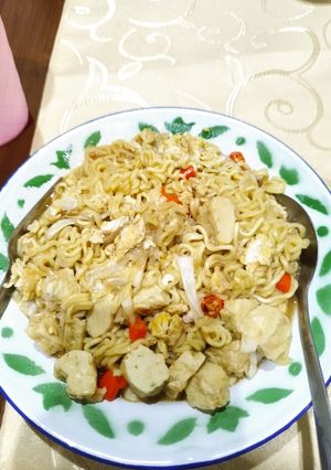 Foto resep Mie tek tek kuah