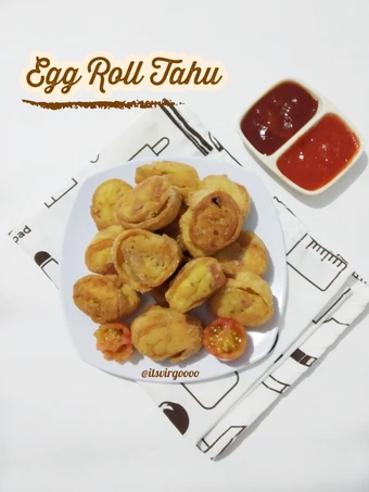 Langkah Gampang Membuat Resep #506. Egg Roll Tahu yang Enak Banget Anti Ribet, Uenak Banget