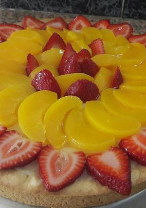 Una foto de Tarta frutal!!