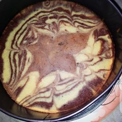A picture of Marble cake you try this recipe.