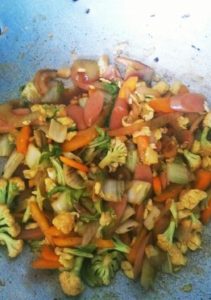 Foto resep Capcay goreng simple