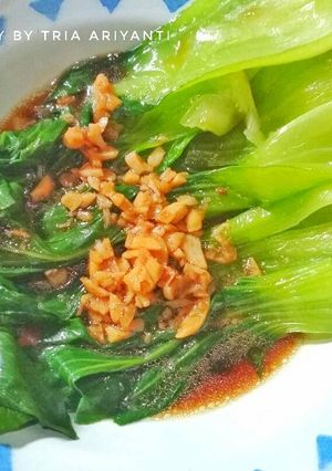 Foto resep Pokcoy Bawang Putih ala Resto
