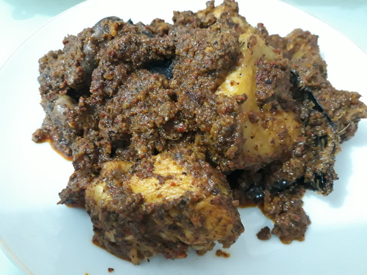 Resep: Rendang ayam ala mimi Shidqya Ekonomis