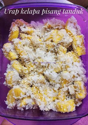 Foto resep Urap Kelapa Pisang Tanduk
