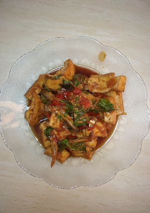 Foto resep Tahu pedas simple enak