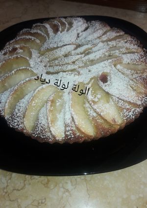 صورة لوصفة كيكة التفاح