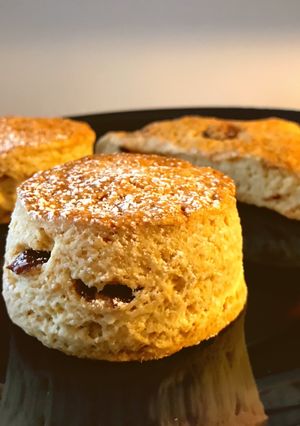 รูปของ Cranberry scones สโคนแครนเบอร์รี #1