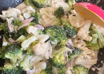 Easy Fast Cooking Creamy butter broccoli Delicious