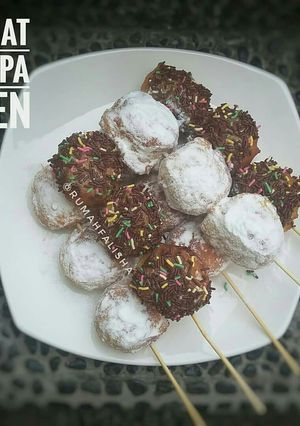 Foto resep Donat tanpa ulen, donat praktis