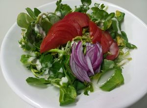 Una foto de Ensalada de Berro