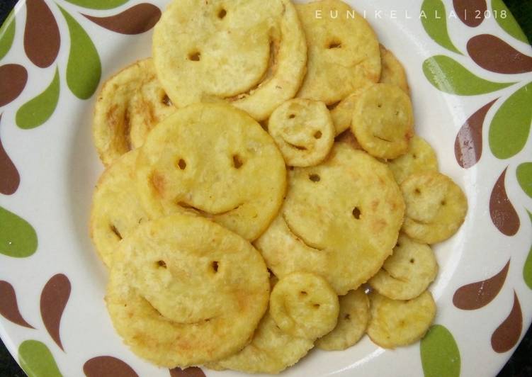 Resep Simple Smiley Potato, Enak