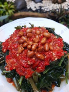 Foto resep Plecing Kangkung khas Lombok