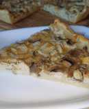 Творожный пирог с курицей и грибами 👍