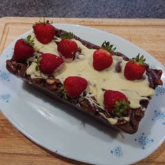 A picture of Luscious Chocolate Cake.