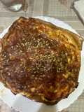627. Flor de hojaldre de jamón y queso (principal pizza)