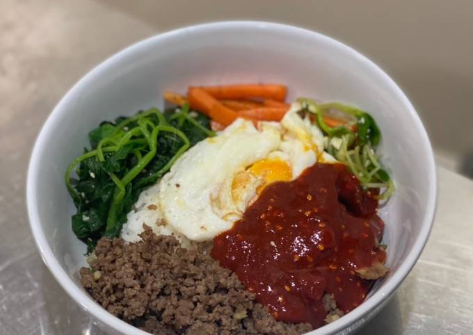 Beef Bibimbap(Korean rice bowl)