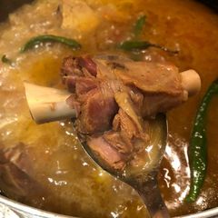A picture of Mutton Rosh 😋.