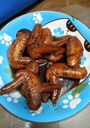 照燒雞翅 的食譜成品照片
