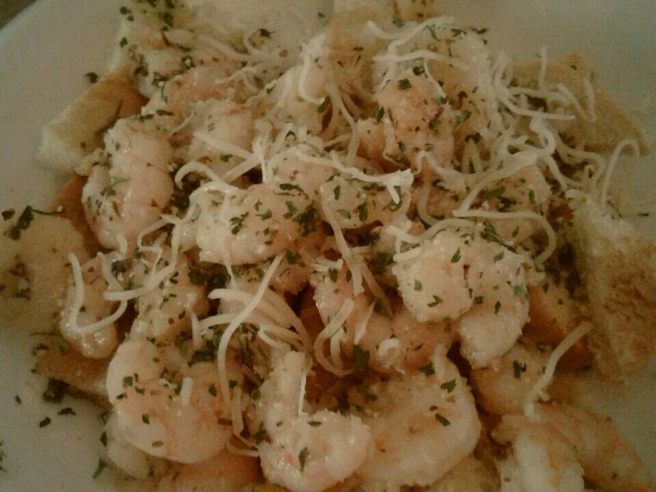 Easy Way Prepare Recipe Shrimp Scampi &amp;amp; French bread croutons that is Awesome, So Delicious}