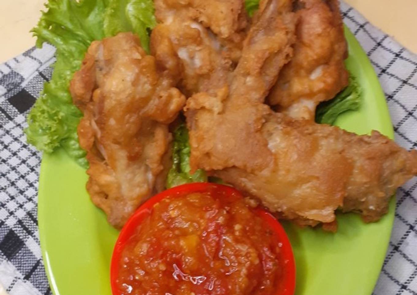 Ayam goreng mudah
