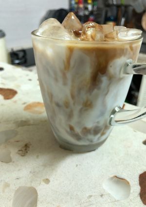 Hình của món Capucino kiểu Việt.