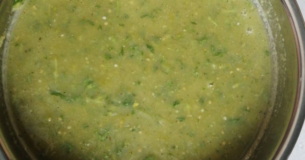 Salsa verde taquera Receta de Leonzo Rey- Cookpad