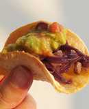 🥙 Mini Tacos con carne - cebolla caramelizada - guacamole 🥙