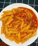 Nui xào thịt băm