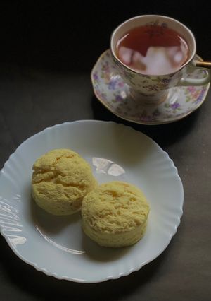 A picture of Vegan Sweet Potato cookies.
