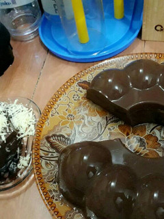 Foto resep Puding Brownies toping chessy