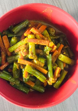 Foto resep Tumis Wortel Buncis Bumbu Kuning