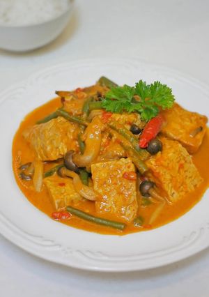 Foto resep Gulai Tempe Buncis Jamur